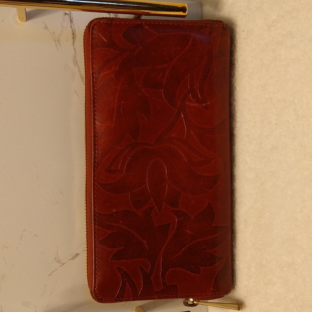 VALENTINA floral leather wallet - Picture 8 of 8
